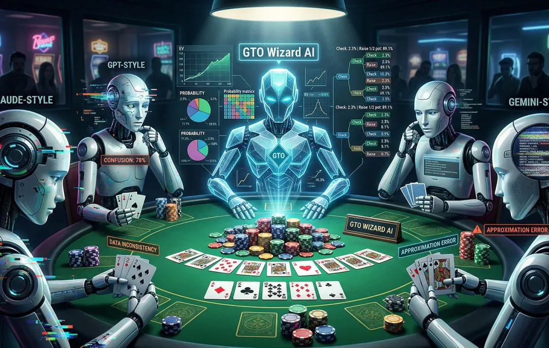 【掼蛋扑克】大模型集体扑克“翻车”：GTO Wizard一穿二十，人类玩家暂时安全