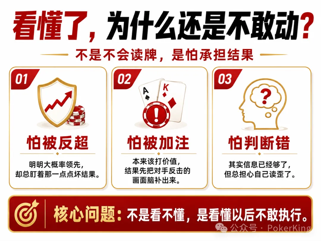 【掼蛋扑克】看穿范围却不敢动？你不是没读懂牌，只是被恐惧按住了手