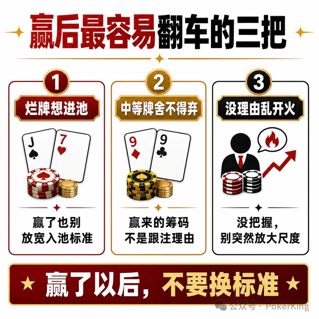 【掼蛋扑克】赢钱后的“隐形上头”:比输钱更危险的,是你开始追感觉