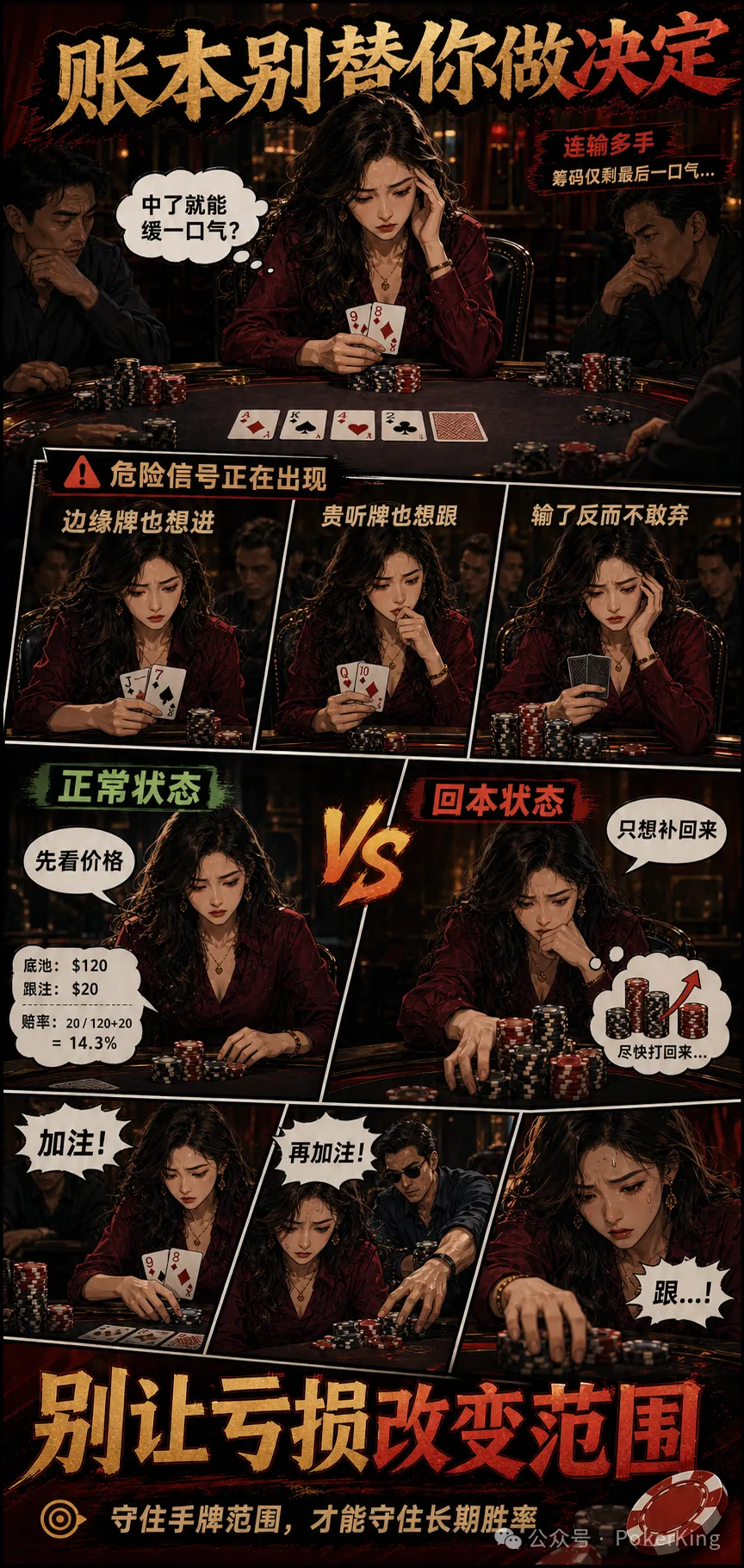 【掼蛋扑克】连输时最危险的三件事:别让“今晚必须追回来”替你做决定